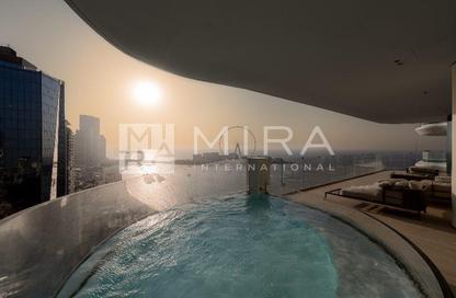 Apartment - 3 Bedrooms - 4 Bathrooms for rent in sensoria at Five Luxe - Jumeirah Beach Residence - Dubai