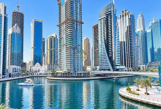 إطلالة كاملة على المارينا - خالٍ - طابق منخفض