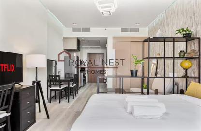 Apartment - Studio - 1 Bathroom for rent in Binghatti Crystals - Dubai Silicon Oasis - Dubai