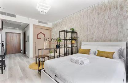 Apartment - Studio - 1 Bathroom for rent in Binghatti Crystals - Dubai Silicon Oasis - Dubai