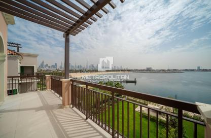 Villa - 5 Bedrooms - 6 Bathrooms for rent in Sur La Mer 1 - Sur La Mer - La Mer - Jumeirah - Dubai