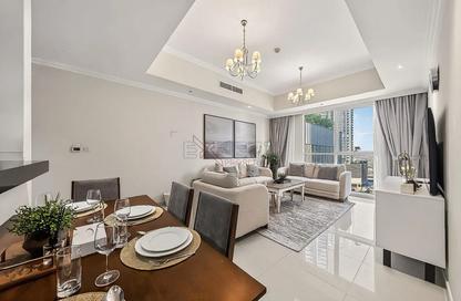 Apartment - 1 - 1 for rent in Dunya Tower - Burj Khalifa Area - Downtown Dubai - Dubai