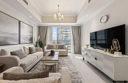 Apartment - 1 - 1 for rent in Dunya Tower - Burj Khalifa Area - Downtown Dubai - Dubai