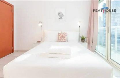 Apartment - 2 - 2 for rent in Marina View Tower A - Marina View - Dubai Marina - Dubai