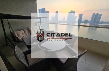 Apartment - 2 - 4 for sale in Asas Tower - Al Khan Lagoon - Al Khan - Sharjah