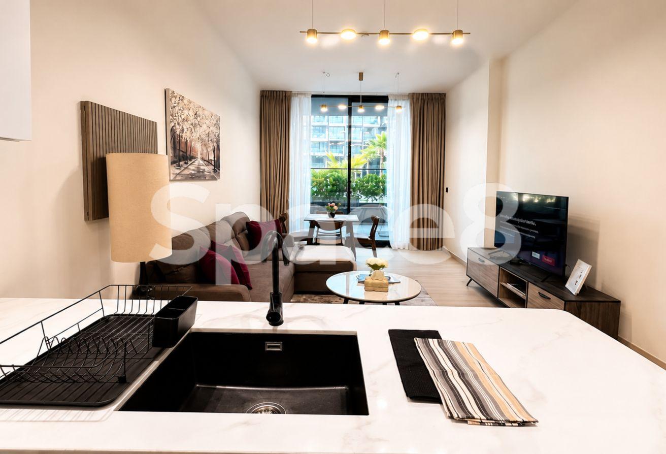 Furnished 1BR | Pool View | Poolside Terrace | JVC photo 4