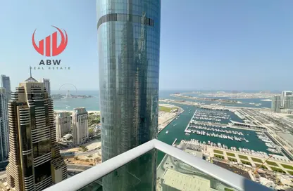 Apartment - 2 Bedrooms - 3 Bathrooms for rent in Damac Heights - Dubai Marina - Dubai