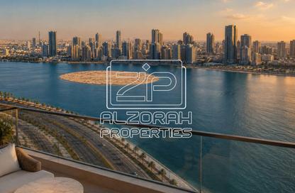 Apartment - 2 Bedrooms - 3 Bathrooms for sale in Marsa Al Arab Tower - Al Khan - Sharjah Apartment - 2 Bedrooms - 3 Bathrooms for sale in Marsa Al Arab Tower - Al Khan - Sharjah