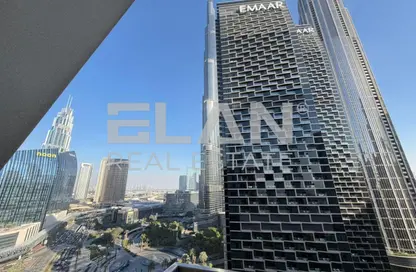 شقة - 2 غرف نوم - 3 حمامات للايجار في برج فيستا 2 - برج فيستا - وسط مدينة دبي - دبي