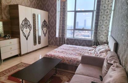 Apartment - Studio - 1 Bathroom for rent in Orient Tower 1 - Orient Towers - Al Bustan - Ajman