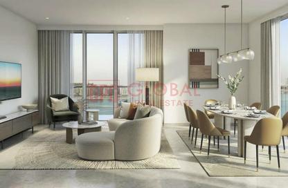 Penthouse - 4 Bedrooms - 5 Bathrooms for sale in Beachgate by Address - Emaar Beachfront - Dubai Harbour - Dubai