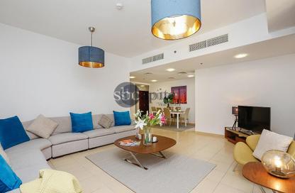 Apartment - 2 Bedrooms - 3 Bathrooms for rent in Shams 4 - Shams - Jumeirah Beach Residence - Dubai