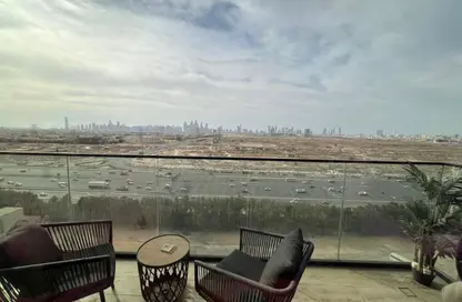 Apartment - 1 Bedroom - 2 Bathrooms for rent in Binghatti Corner - District 10 - Jumeirah Village Circle - Dubai