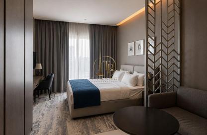 Apartment - Studio - 1 Bathroom for rent in Damac Maison Prive A - Damac Maison Prive - Business Bay - Dubai