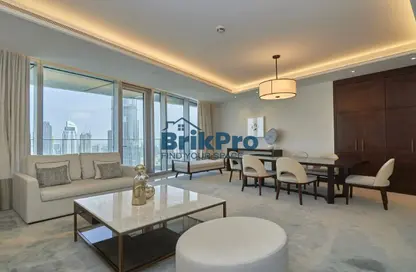 شقة - 2 غرف نوم - 3 حمامات للايجار في فندق العنوان- سكاي فيو 2 - أبراج العنوان سكاي فيو - وسط مدينة دبي - دبي