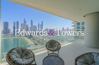 Apartment - 3 Bedrooms - 4 Bathrooms for rent in Sunrise Bay Tower 2 - Sunrise Bay - Emaar Beachfront - Dubai Harbour - Dubai