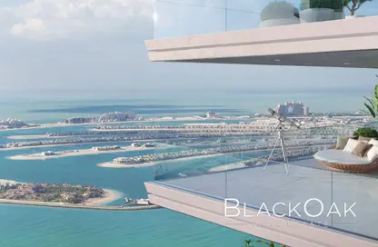 شقة - غرفة نوم - 2 حمامات للبيع في برج Seapoint 1 - سي بوينت - إعمار بيتشفرونت - دبي هاربور - دبي