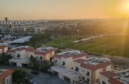 Apartment - Studio - 1 Bathroom for rent in Royal Residence 1 - Royal Residence - Dubai Sports City - Dubai