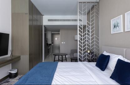 Apartment - Studio - 1 for rent in Damac Maison Prive A - Damac Maison Prive - Business Bay - Dubai Apartment - Studio - 1 for rent in Damac Maison Prive A - Damac Maison Prive - Business Bay - Dubai