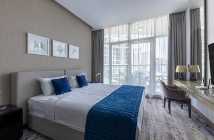 Apartment - Studio - 1 for rent in Damac Maison Prive A - Damac Maison Prive - Business Bay - Dubai
