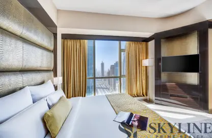 Apartment - 1 Bathroom for rent in Gevora Hotel - Sheikh Zayed Road - Dubai Apartment - 1 Bathroom for rent in Gevora Hotel - Sheikh Zayed Road - Dubai