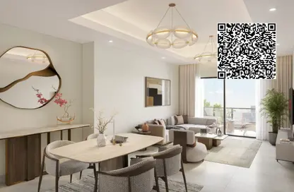 شقة - 1 حمام للبيع في برج موجان - طريق كورنيش عجمان - عجمان