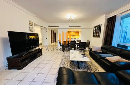 Apartment - 2 - 2 for rent in Al Mesk Tower - Dubai Marina Towers - Dubai Marina - Dubai