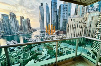 Apartment - 2 - 2 for rent in Al Mesk Tower - Dubai Marina Towers - Dubai Marina - Dubai