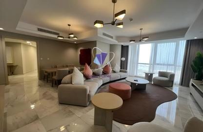 Apartment - 3 - 3 for rent in Leaf Tower - Tamouh - Al Reem Island - Abu Dhabi