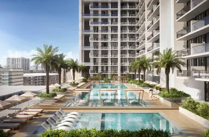 Apartment - Studio - 1 Bathroom for sale in Binghatti Amberhall - District 13 - Jumeirah Village Circle - Dubai