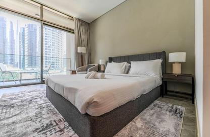 Apartment - Studio - 1 Bathroom for rent in Peninsula Two - Peninsula - Business Bay - Dubai