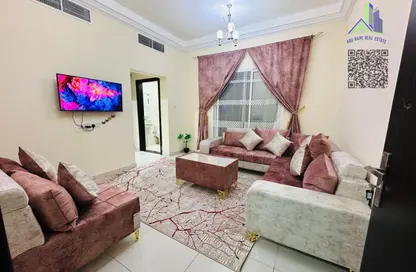 شقة - غرفة نوم - 2 حمامات للايجار في مبنى الميناء - 2  الروضة - الروضة - عجمان