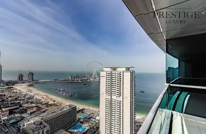 Apartment - 3 Bedrooms - 4 Bathrooms for sale in Al Fattan Marine Tower - Al Fattan Marine Towers - Jumeirah Beach Residence - Dubai