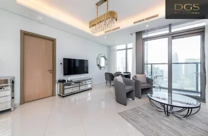 شقة - غرفة نوم - 2 حمامات للايجار في فندق ومساكن برج باراماونت - الخليج التجاري - دبي