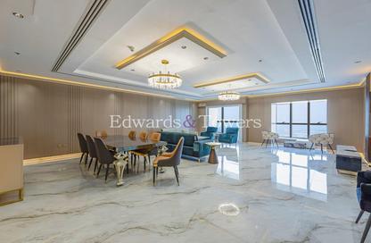 Apartment - 4 Bedrooms - 6 Bathrooms for rent in Elite Residence - Dubai Marina - Dubai