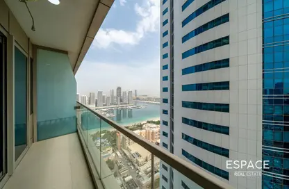 Apartment - 2 Bedrooms - 3 Bathrooms for rent in Ocean Heights - Dubai Marina - Dubai