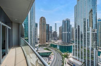 شقة - غرفة نوم - 2 حمامات للايجار في برج إنديجو - (JLT) مجمع D - أبراج بحيرات الجميرا - دبي