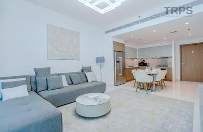 Apartment - 2 - 2 for rent in Beach Isle Tower 1 - Beach Isle - Emaar Beachfront - Dubai Harbour - Dubai
