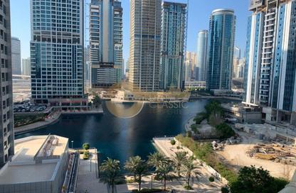 شقة - غرفة نوم - 2 حمامات للايجار في برج أيكون 2 - (JLT) مجمع L - أبراج بحيرات الجميرا - دبي
