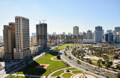 Shop - Studio - 1 Bathroom for rent in Jamal Abdul Nasser Street - Al Majaz - Sharjah