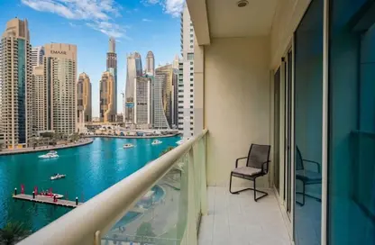 Apartment - 2 Bedrooms - 2 Bathrooms for rent in Marina View Tower A - Marina View - Dubai Marina - Dubai