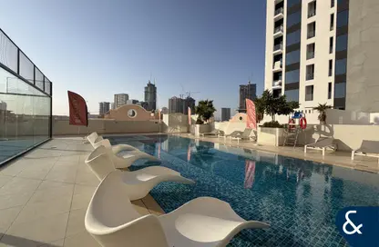 شقة - 3 غرف نوم - 5 حمامات للايجار في آورا من جروفي - منطقة 14 - قرية جميرا الدائرية - دبي