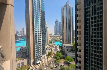 Apartment - 1 Bathroom for rent in Boulevard Central Tower 2 - Boulevard Central Towers - Downtown Dubai - Dubai