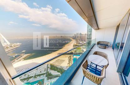 Apartment - 2 - 3 for rent in Jumeirah Gate Tower 2 - The Address Jumeirah Resort and Spa - Jumeirah Beach Residence - Dubai