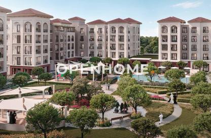 Apartment - 2 - 3 for sale in Granada 1 - Granada - Bloom Living - Zayed City (Khalifa City C) - Khalifa City - Abu Dhabi