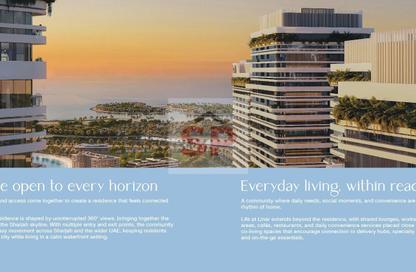 Apartment - 1 Bedroom - 2 Bathrooms for sale in Linar by Alef - Al Mamzar - Sharjah - Sharjah Apartment - 1 Bedroom - 2 Bathrooms for sale in Linar by Alef - Al Mamzar - Sharjah - Sharjah