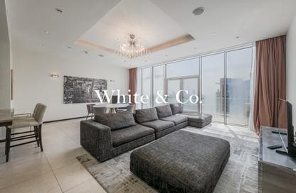 Apartment - 1 Bedroom - 2 Bathrooms for rent in Ruby - Tiara Residences - Palm Jumeirah - Dubai