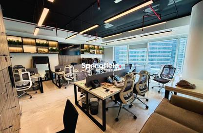 Office Space - Studio - 1 for rent in The Prime Tower - Business Bay - Dubai