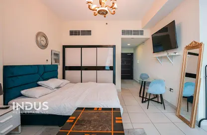 Apartment - 1 Bathroom for rent in Glitz 3B - Glitz 3 - Glitz - Dubai Studio City - Dubai