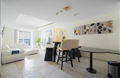 شقة - 2 غرف نوم - 2 حمامات للايجار في برج الأميرة - دبي مارينا - دبي